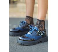 Joe Browns Joe Browns Black Ribbon Lace Floral Detail Brogues Black 7 EU 41