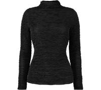Joe Browns Joe Browns Black Slim Textured High Neck Top