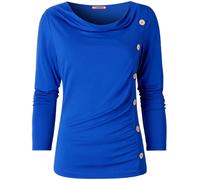 Joe Browns Joe Browns Blue Button Detailed Top