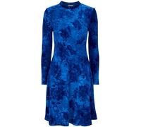 Joe Browns Joe Browns Blue Flocked Floral Mini Skater Dress Blue 42