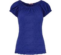 Joe Browns Joe Browns Blue Freya Textured Boho Top