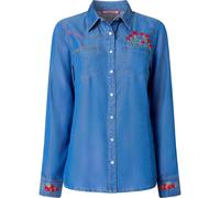 Joe Browns Joe Browns Blue Katie Embroidered Denim Shirt Blue EU 44 (UK 16)