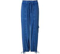 Joe Browns Joe Browns Blue Olivia Adjustable Wide Leg Trousers