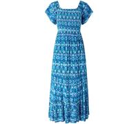 Joe Browns Joe Browns Blue Petite Beach Boutique Crinkle Dress Blue EU 46 Petite (UK 18 P)