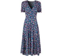 Joe Browns Joe Browns Blue Petite Floral Print Ditsy Tea Dress Blue 46petite
