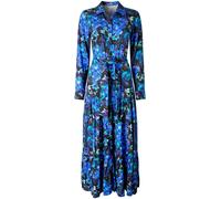 Joe Browns Joe Browns Blue Petite Print Floral Maxi Shirt Dress Blue 46petite