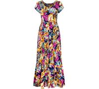 Joe Browns Joe Browns Blue Petite Tropical Island Crinkle Maxi Dress Blue 44petite