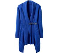 Joe Browns Joe Browns Blue Shawl Collar Buckled Cardigan