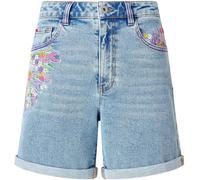 Joe Browns Joe Browns Blue Spring Florals Embroidered Denim Shorts Blue EU 48 (UK 20)