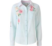 Joe Browns Joe Browns Blue Vintage Roses Applique Shirt Blue 40