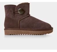 Joe Browns Joe Browns Bottes en peau de mouton véritable en daim avec boutons