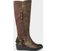 Joe Browns Joe Browns Brown Autumn Wedge Boots