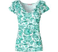 Joe Browns Joe Browns Green Amelia Frill Sleeve Jersey Top