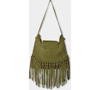Joe Browns Joe Browns Green Dolce Vita Boho Suede Tassel Bag