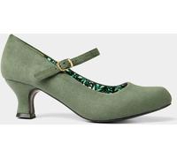 Joe Browns Joe Browns Green Floral Lined Mary Jane Shoes Green eu38