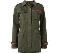 Joe Browns Joe Browns Green Oversized Embroidered 100% Cotton Jacket