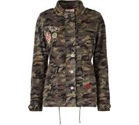 Joe Browns Joe Browns Green Relaxed Camo Jacket