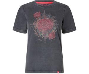 Joe Browns Joe Browns Grey Roses Graphic T-Shirt