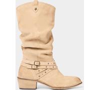 Joe Browns Joe Browns Natural Slouchy Suede Buckle Boots