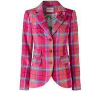 Joe Browns Joe Browns Pink Charming Check Jacket With Detachable Corsage