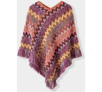 Joe Browns Joe Browns Pink Free And Funky Multi Knit Poncho