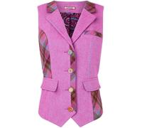 Joe Browns Joe Browns Pink Heritage Check Mix and Match Waistcoat