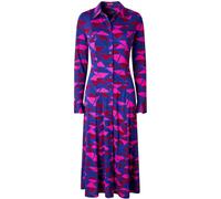 Joe Browns Joe Browns Purple Geo Print Midi Shirt Dress Purple 40