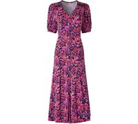 Joe Browns Joe Browns Purple Jersey Floral Midi Dress Purple 40