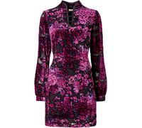 Joe Browns Joe Browns Purple Striking Floral Devore Tunic Top