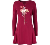 Joe Browns Joe Browns Red Floral Print long line Top