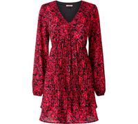 Joe Browns Joe Browns Red Foral Print Pleated Tunic Top