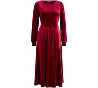 Joe Browns Joe Browns Red Petite Stretchy Velvet Midi Dress Red EU 46 Petite (UK 18 P)