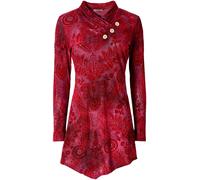 Joe Browns Joe Browns Red Pleated V-Neck Tunic