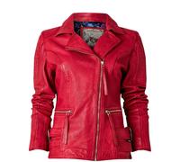 Joe Browns Joe Browns Red Quilted Biker Jacket