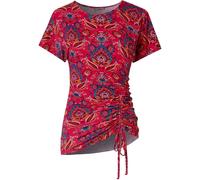 Joe Browns Joe Browns Red Summer Spice Ruched Side Jersey Top