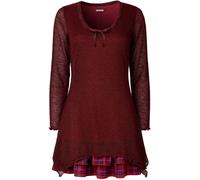 Joe Browns Joe Browns Red Tie Neck Flared Tunic