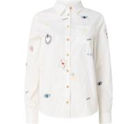 Joe Browns Joe Browns White Joes Embroidered Shirt White EU 46 (UK 18)