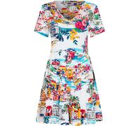 Joe Browns Joe Browns White Sunny Scenic Jersey Longline Top