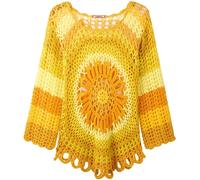 Joe Browns Joe Browns Yellow Summer Sunshine Crochet Jumper
