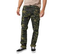 Joe Browns Khaki Camo Print Cargo Trousers Pantalon décontracté, Kaki, 42 Taille Courte Homme
