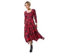 Joe Browns Lace Back Boho Maxi Dress Robe, Rouge, 46 Femme