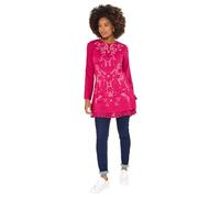 Joe Browns Pink Embroidered Tunic Dress Maillot de Tunique, Rose, 42 Femme