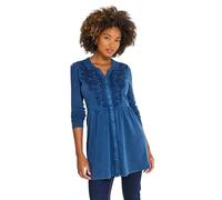 Joe Browns Pink Jersey Sweat Tunic Top Maillot de Tunique, Bleu, 40 Femme