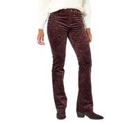 Joe Browns Printed Bootcut Boho Moleskin Trousers Pantalon décontracté, Marron, 36 Femme