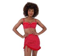 Joe Browns Retro Polka Dot Wired Bikini Top Haut, Rouge, 44 Femme