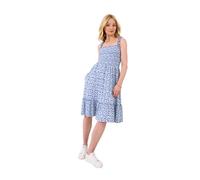 Joe Browns Robe Ditsy Daisy pour Femme, Bleu, 46