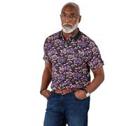 Joe Browns Smart Casual Short Sleeve Polo, Noir, XXL Homme