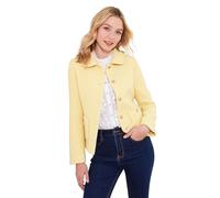 Joe Browns Vintage Inspired Collared Tweed Jacket Veste, Jaune, 34 Femme