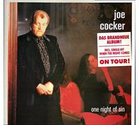 Joe Cocker - Cocker, Joe / one night of sin / 1989 / Bildhülle / Capitol 064-7 91828 1 / 647918281 / Europäische Pressung / 12 Zoll Vinyl Langspiel Schallplatte / Das brandneue Album! / Incl. Single-Hit When The Night Comes / On Tour ! /