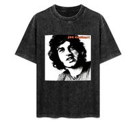 Joe Cocker Unisex T-Shirt Graphic Top Printed Tee Mens Black Shirt L
